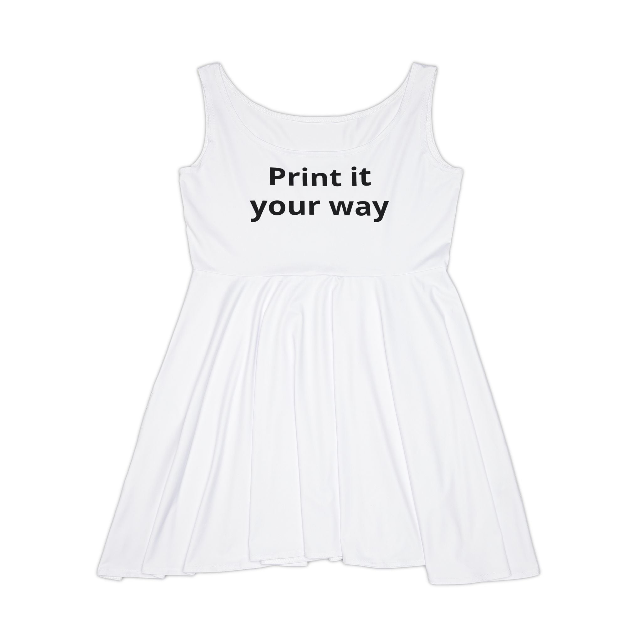 Women's Skater Dress - Custom All-Over Print | Personalize Your Own Design or Photo