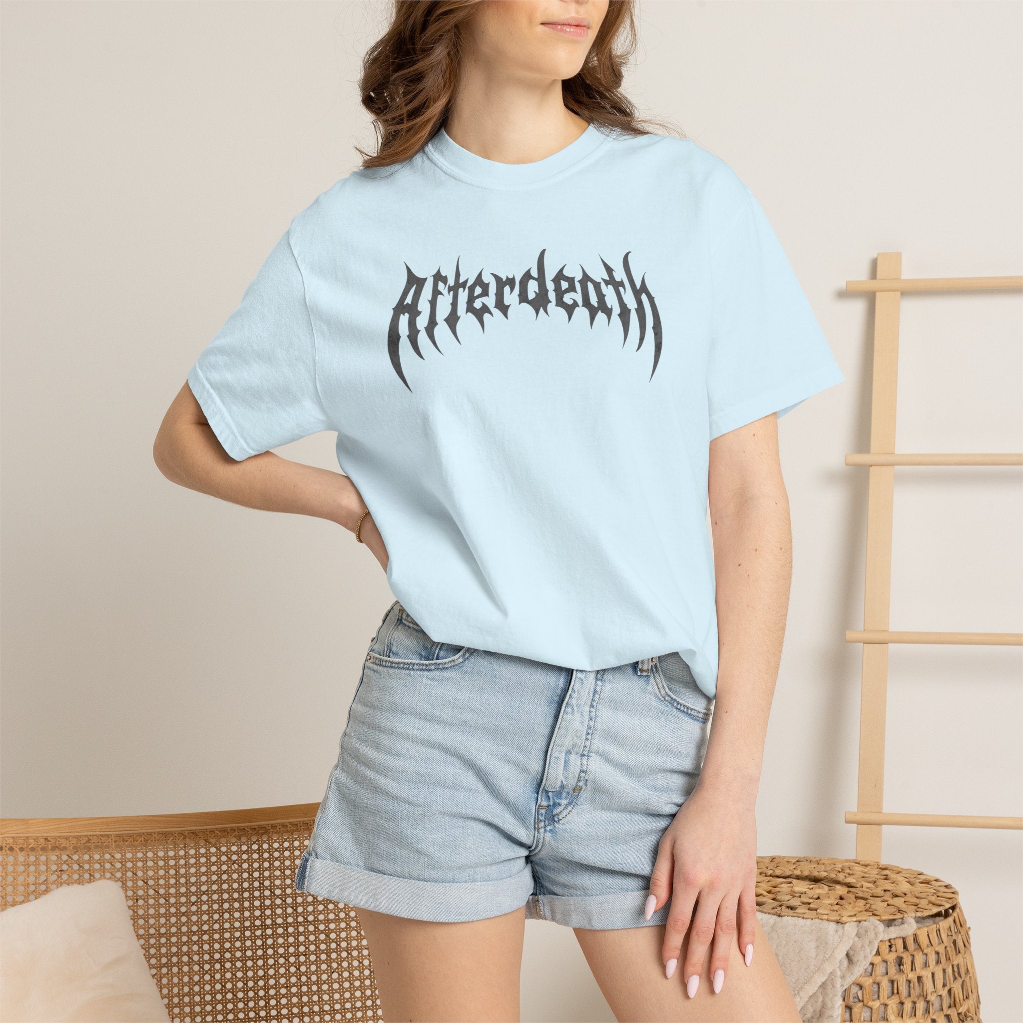 Afterdeath Angel Wings Graphic T-Shirt