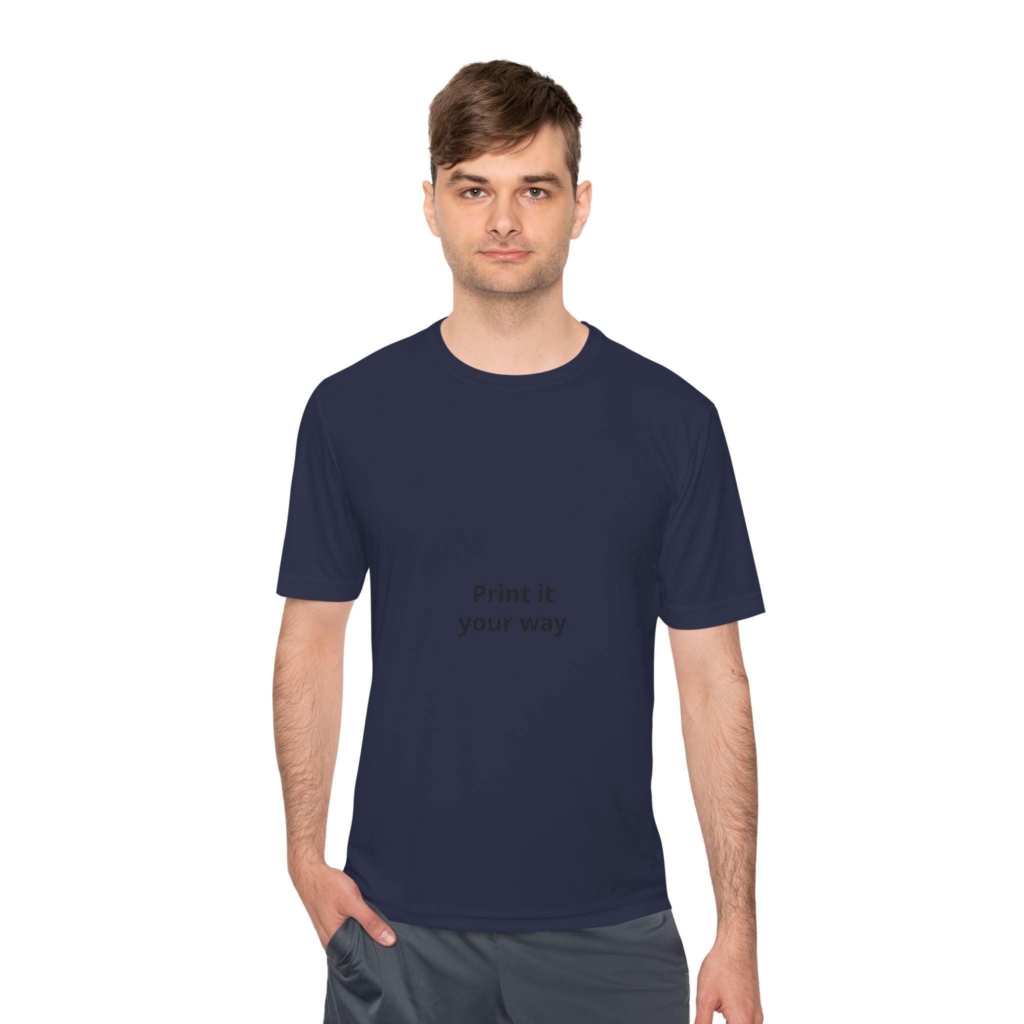 Performance Tee - Custom Print Active Shirt | Personalize Your Own Text or Design