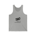 Two Years of Awesomeness Tank Top - 2nd Birthday Celebration Tank