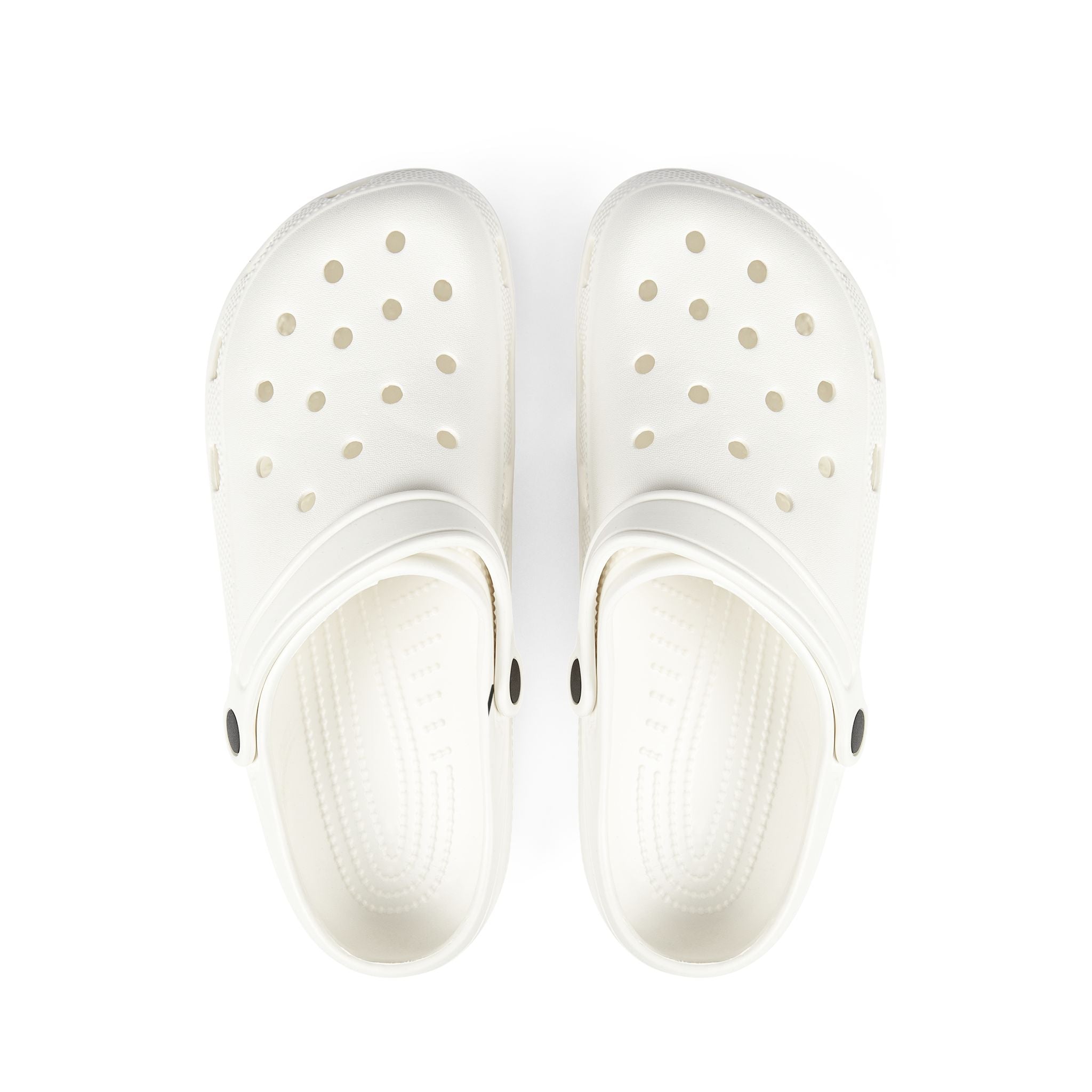 White EVA Foam Clogs - Lightweight Water-Resistant Comfort Shoes