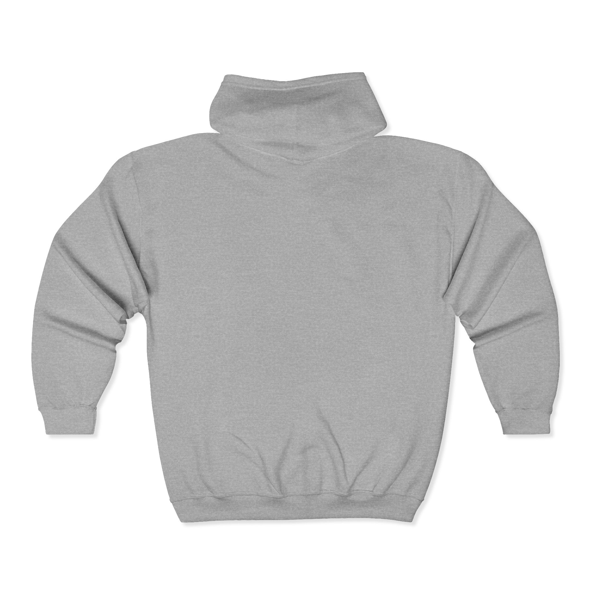 Full Zip Hoodie - Custom Embroidery & Print | Personalize Your Own Text or Design