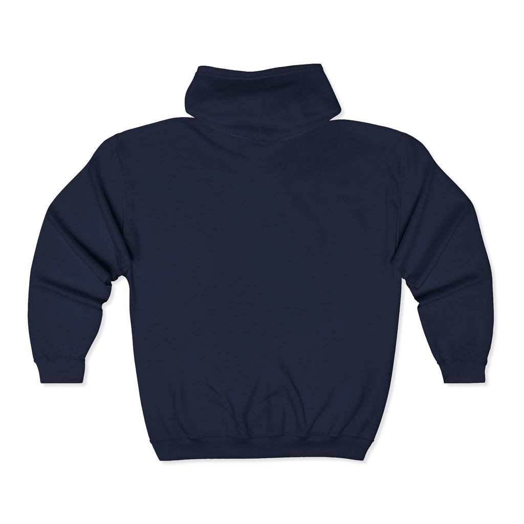 Full Zip Hoodie - Custom Embroidery & Print | Personalize Your Own Text or Design