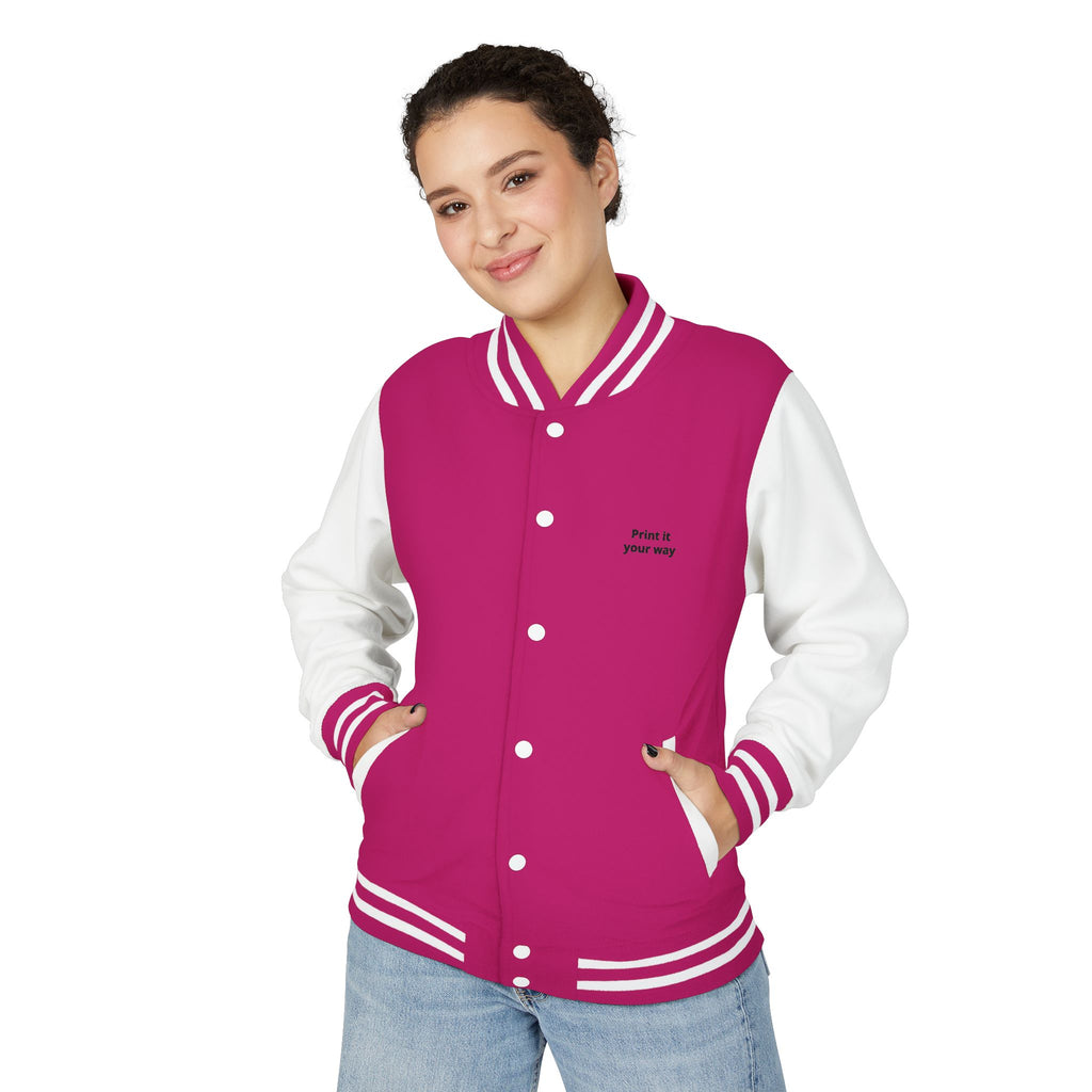 Letterman Jacket - Custom Embroidery Varsity Bomber | Personalize Your Text