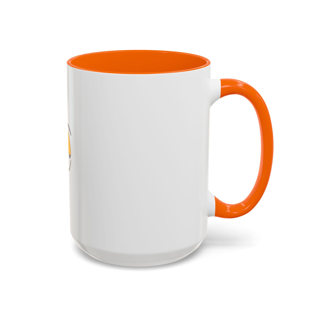 Skeptical Eyes Accent Coffee Mug - Funny Rolling Eyes Emoji Mug