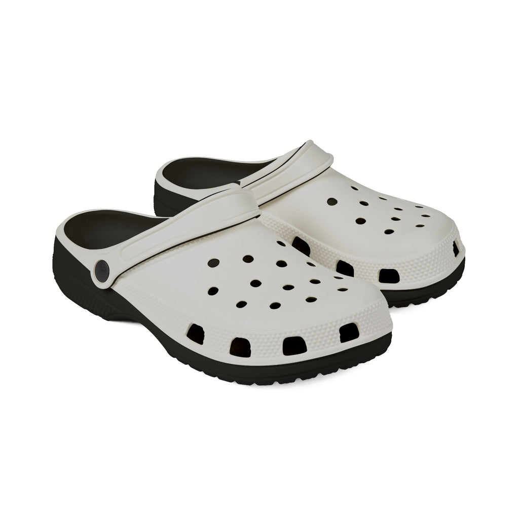 White EVA Foam Clogs - Lightweight Water-Resistant Comfort Shoes