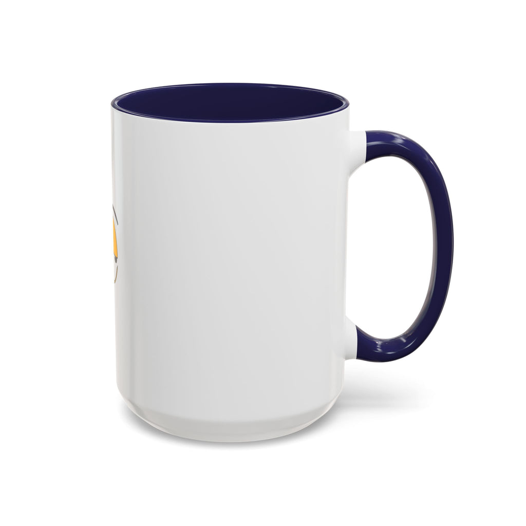 Skeptical Eyes Accent Coffee Mug - Funny Rolling Eyes Emoji Mug