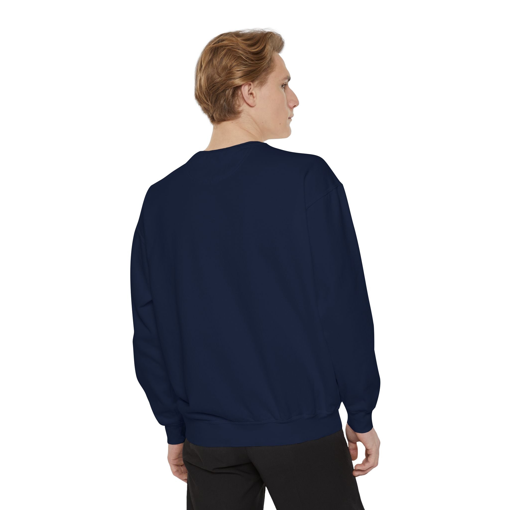 Custom Garment-Dyed Sweatshirt - Personalize Your Own Text, Photo or Design | Print It Your Way