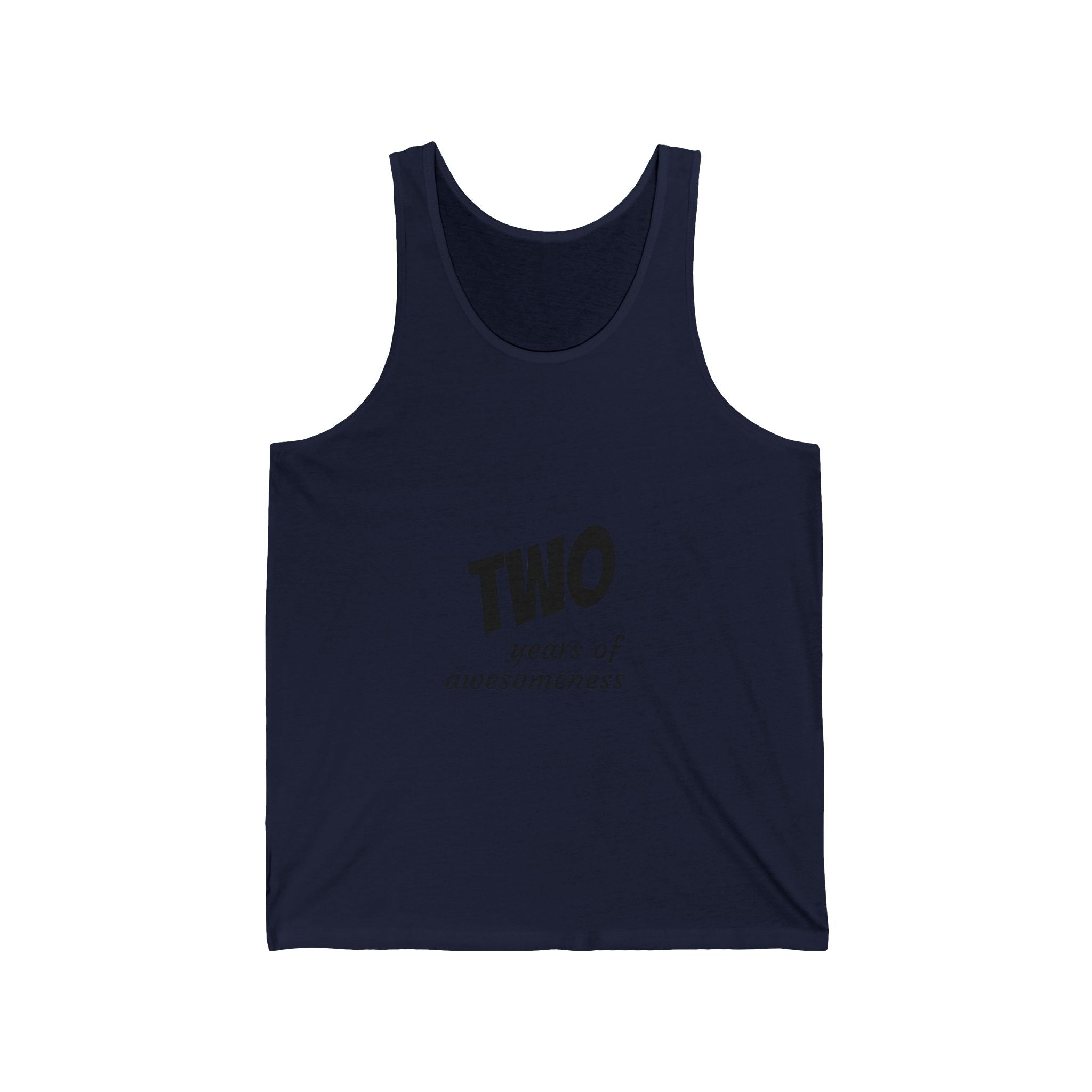 Two Years of Awesomeness Tank Top - 2nd Birthday Celebration Tank
