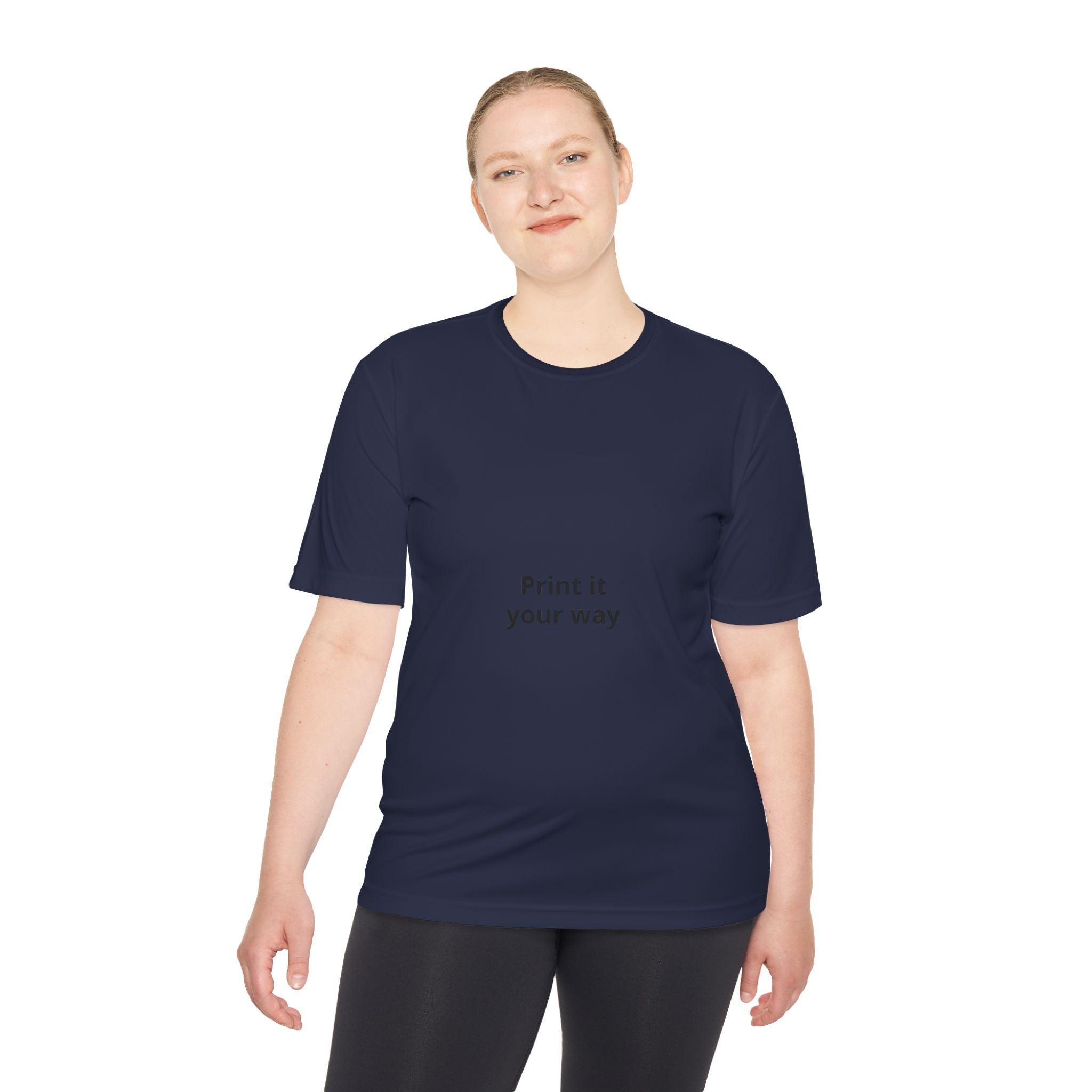 Performance Tee - Custom Print Active Shirt | Personalize Your Own Text or Design