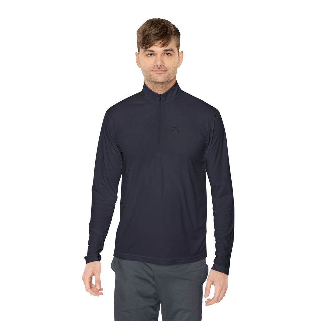 Quarter-Zip Pullover - Custom Text or Logo | Personalize Your Own Chest Print