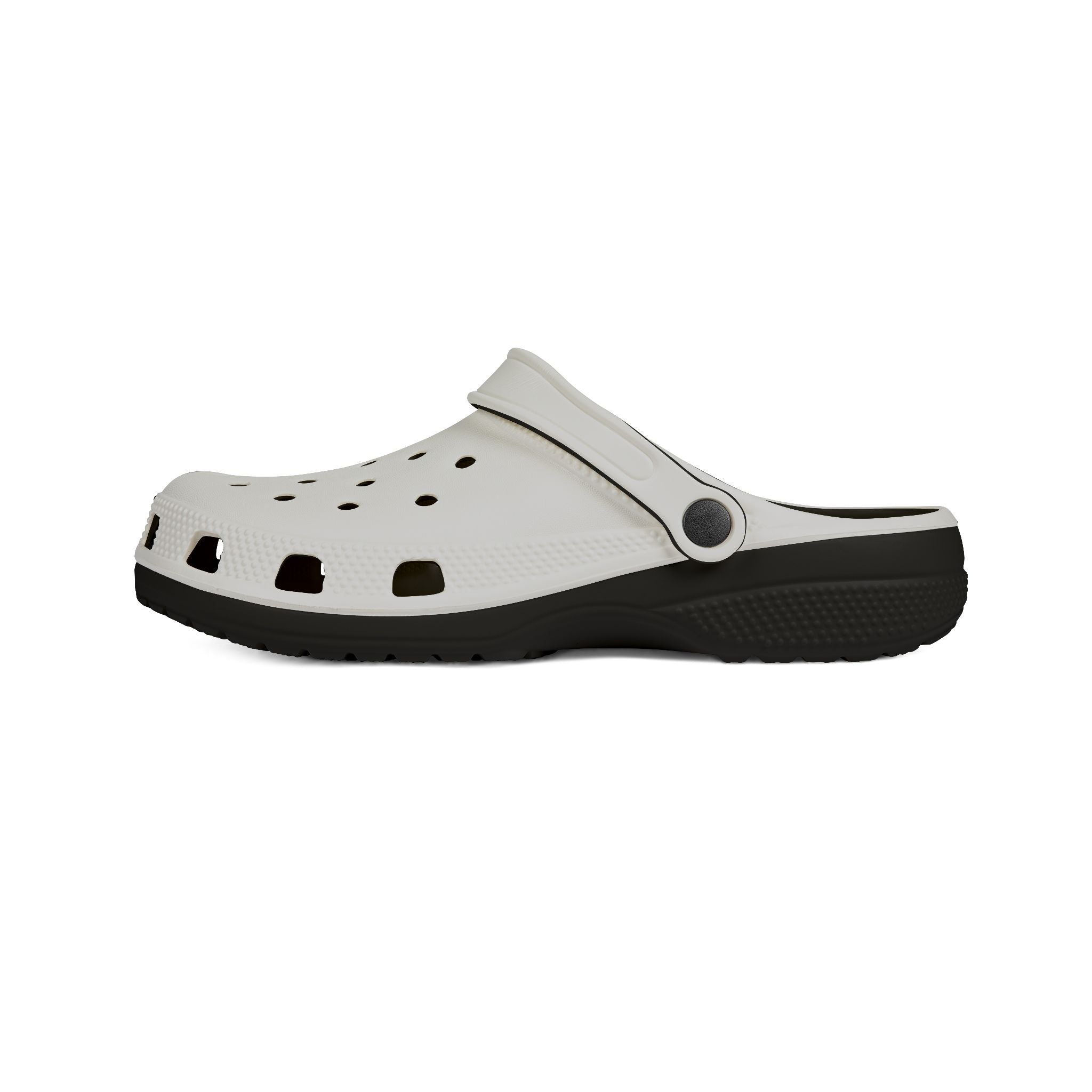 White EVA Foam Clogs - Lightweight Water-Resistant Comfort Shoes