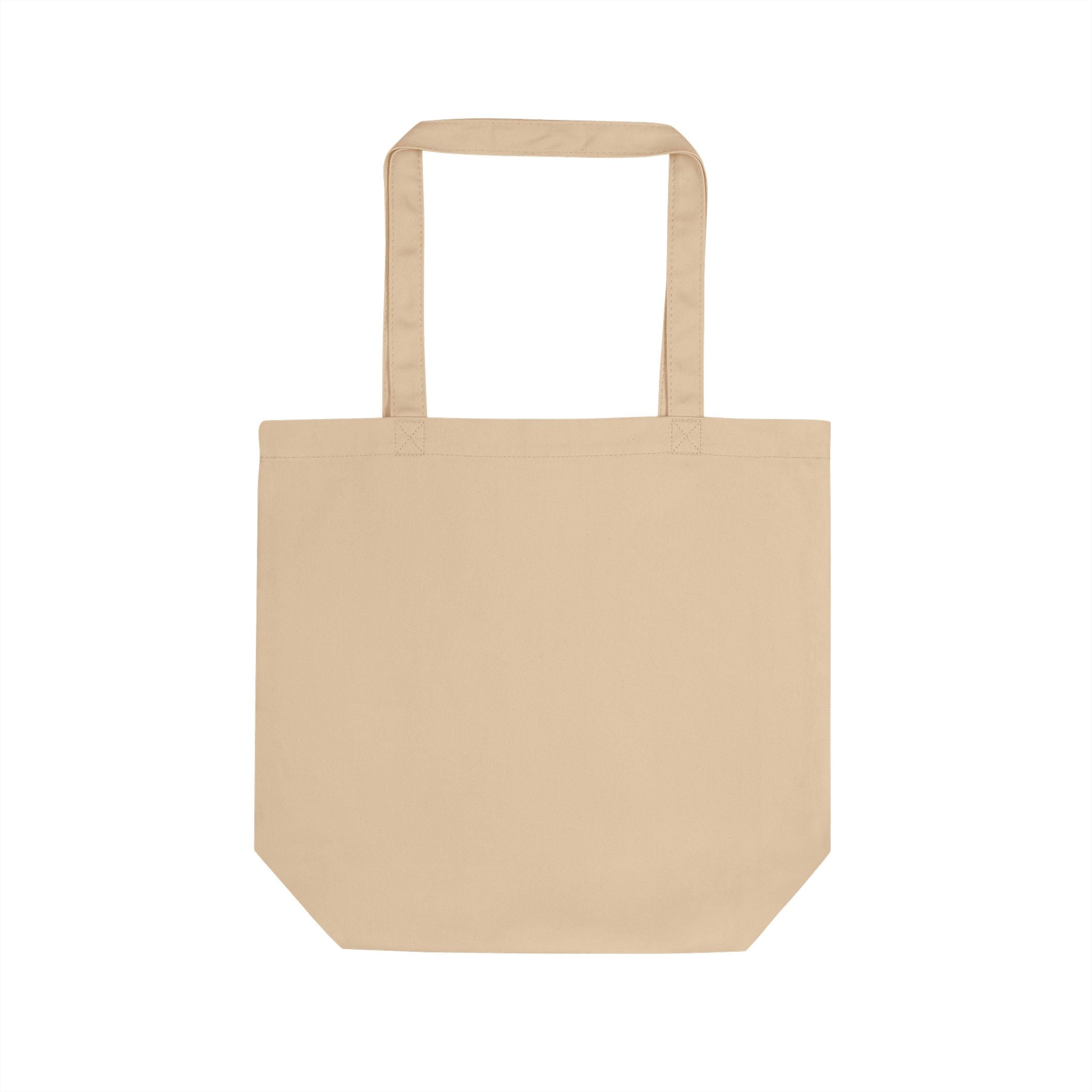 Eco Tote Bag with Green Cube Logo – Reusable Grocery & Market Bag