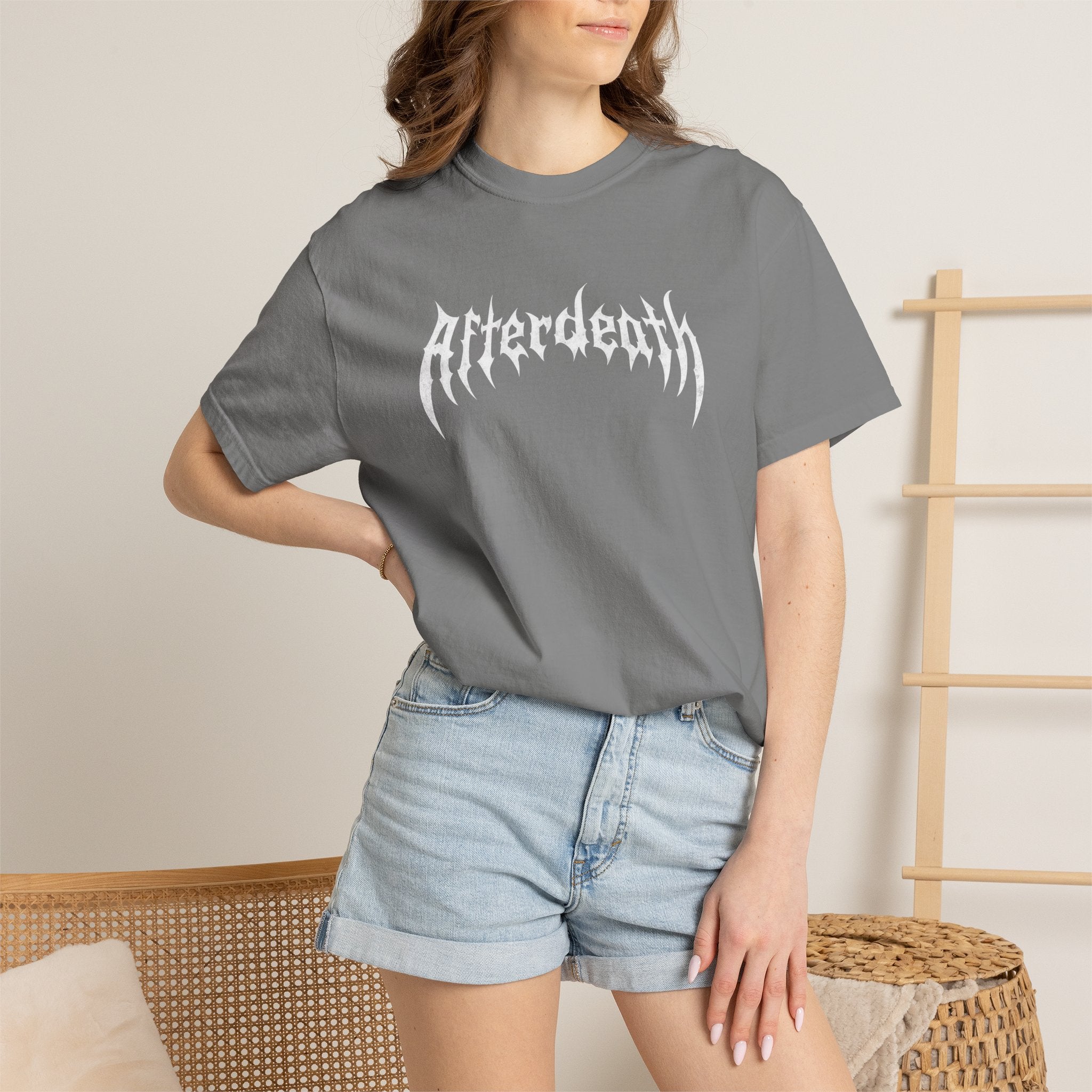 Afterdeath Angel Wings Graphic T-Shirt
