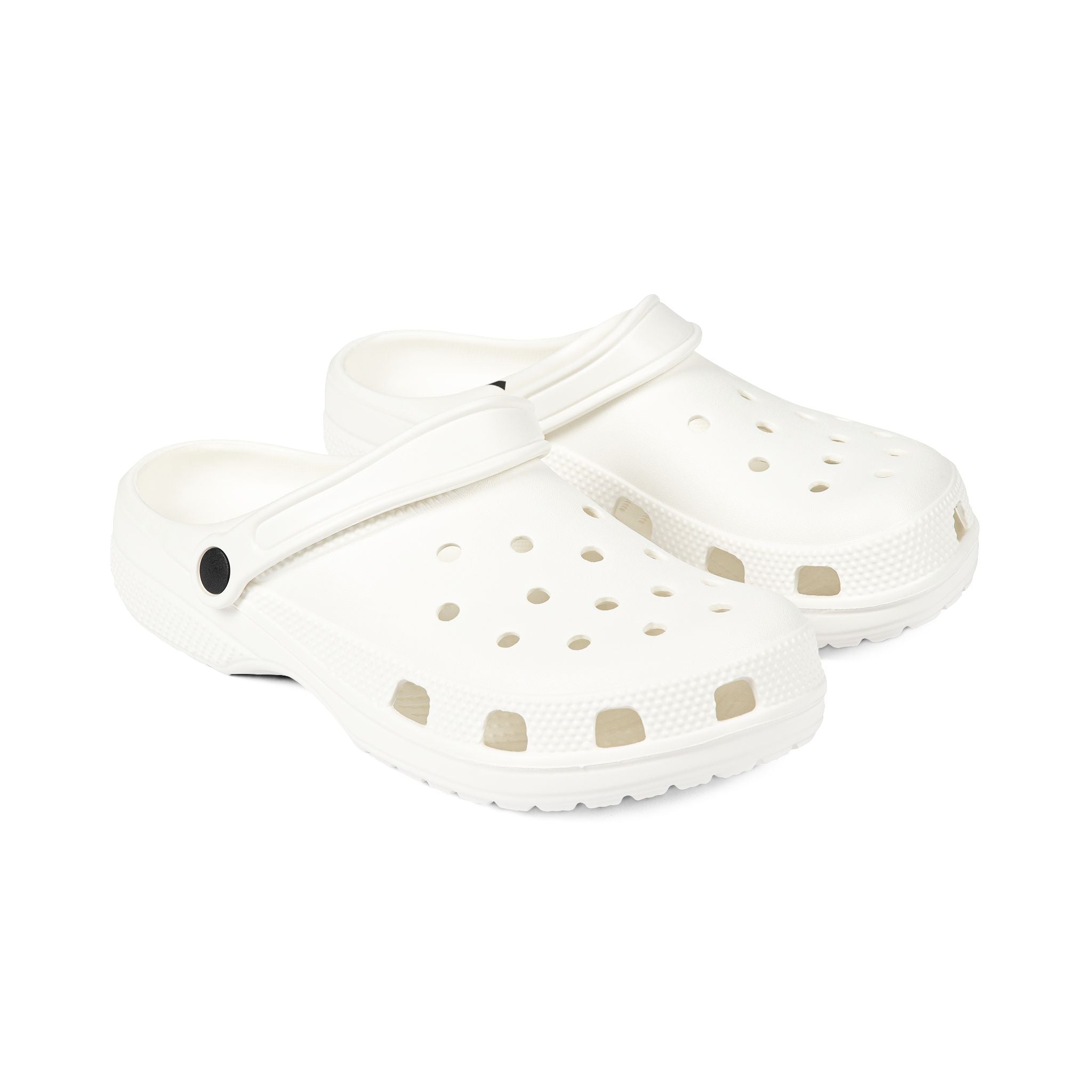 White EVA Foam Clogs - Lightweight Water-Resistant Comfort Shoes