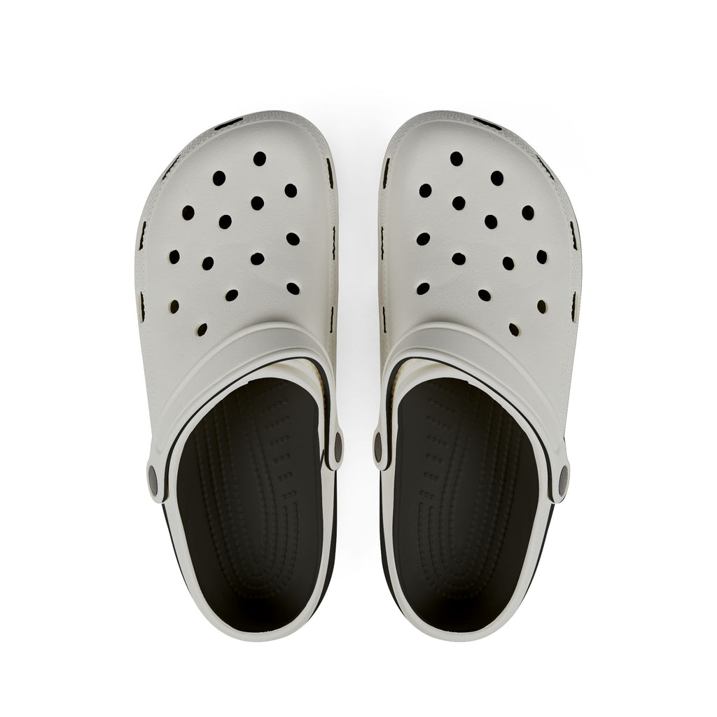 White EVA Foam Clogs - Lightweight Water-Resistant Comfort Shoes