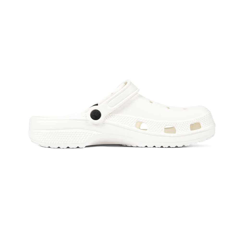White EVA Foam Clogs - Lightweight Water-Resistant Comfort Shoes