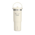 Nomad 32oz Tumbler — Matte Black 'PPT%' Minimalist Travel Mug with Sunglasses Icon