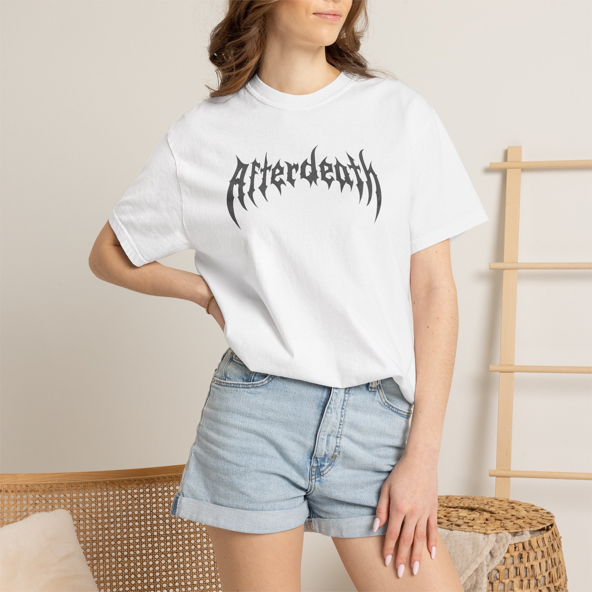 Afterdeath Angel Wings Graphic T-Shirt
