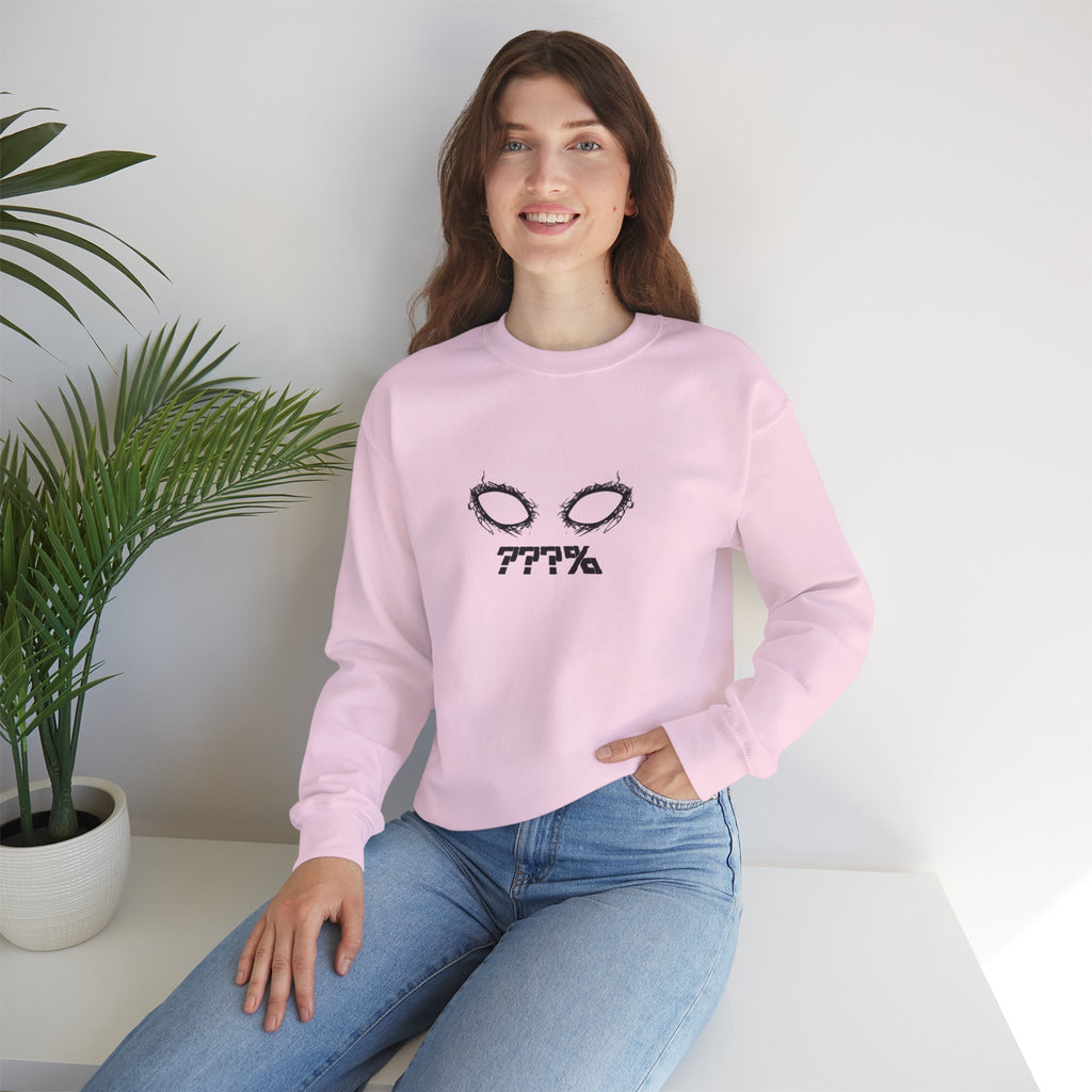 Psycho 100 Crewneck Sweatshirt – Anime Dark Silhouette Graphic