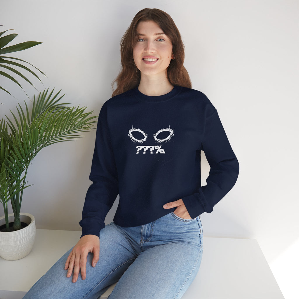 Psycho 100 Crewneck Sweatshirt – Anime Dark Silhouette Graphic
